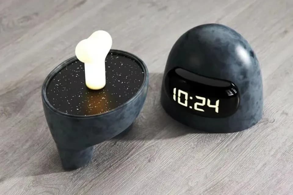 闹钟灯，产品设计展示