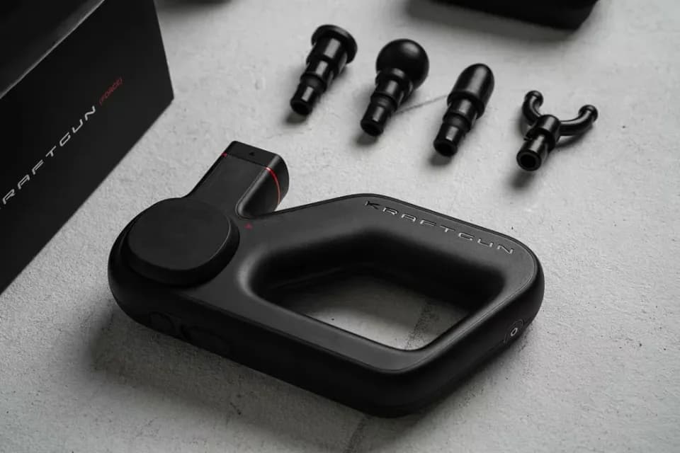 筋膜枪，产品设计展示