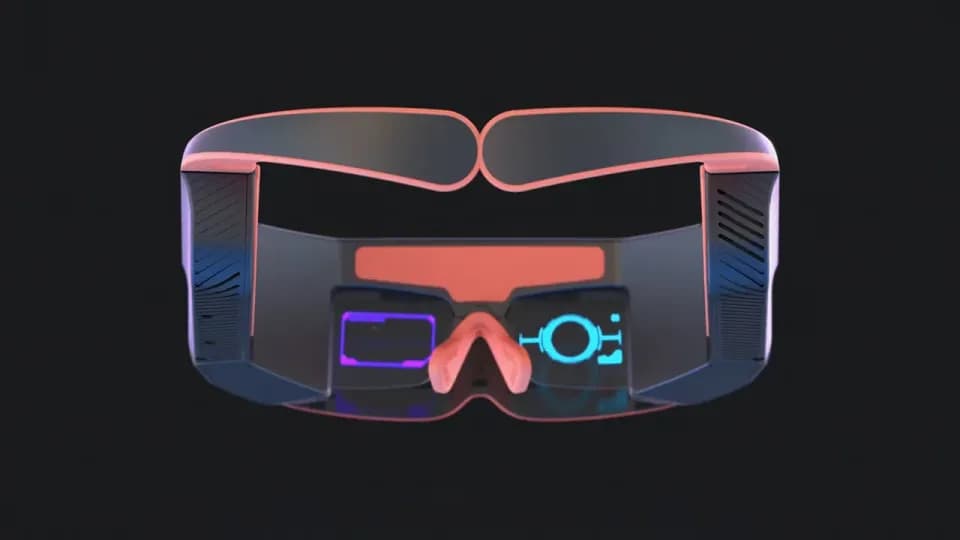 VR 设备，产品设计展示