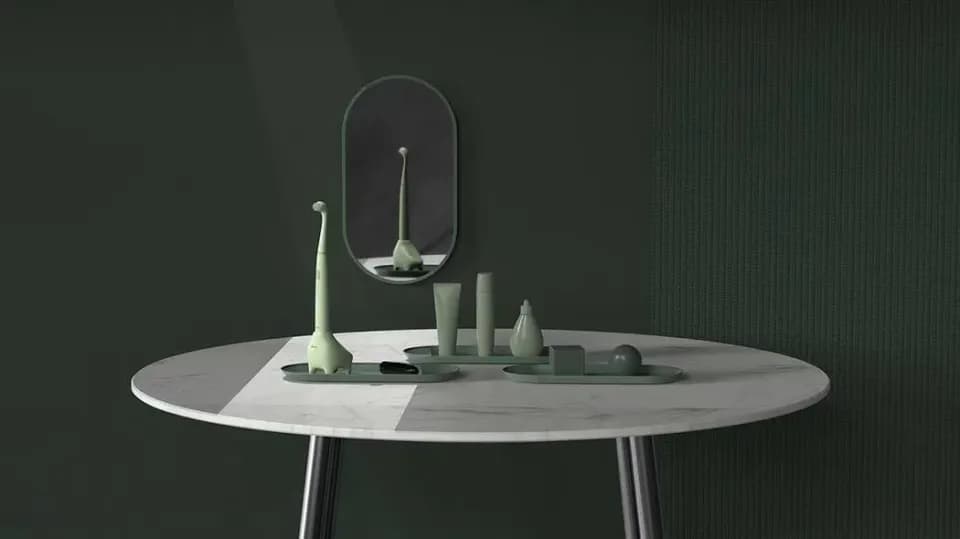 电动牙刷，产品设计展示