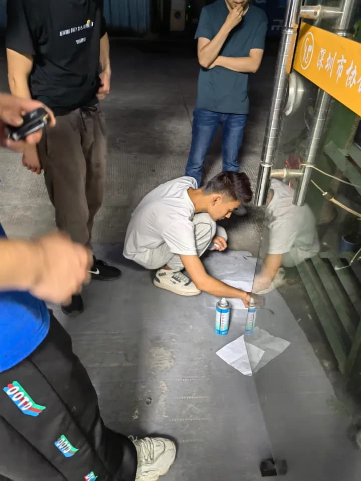 扫描与建模现场，工程实拍