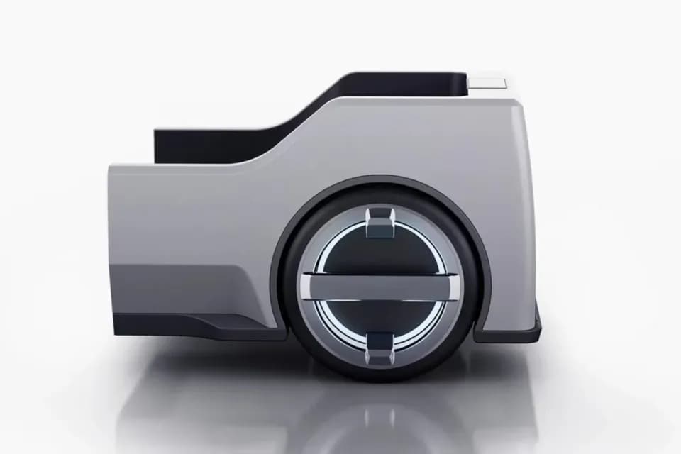 人工智能物流车，产品设计展示