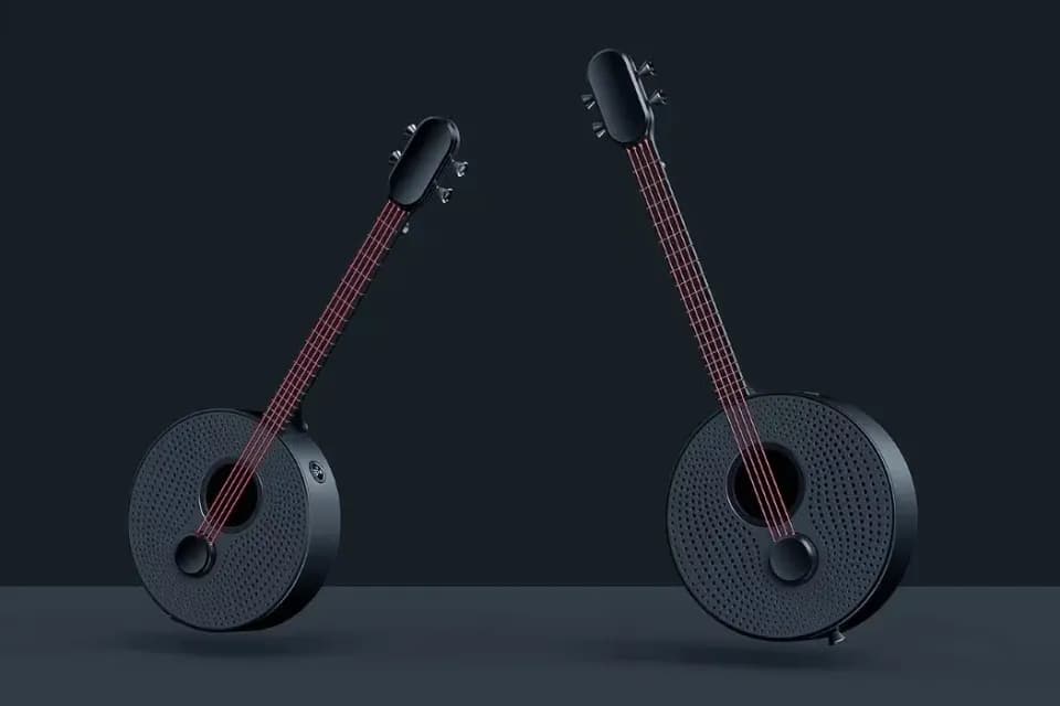 吉他，产品设计展示
