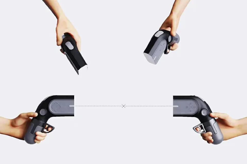 游戏机手柄，产品设计展示