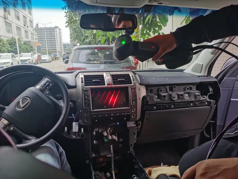 汽车零部件与抄数，工程实拍