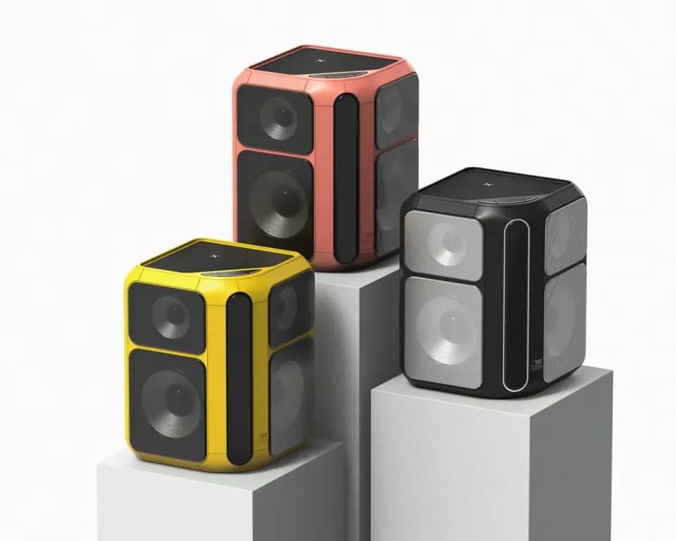 音响，产品设计展示