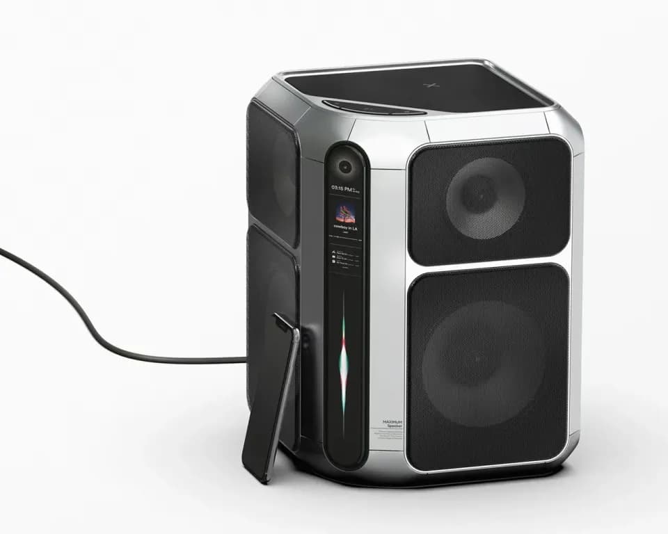 音响，产品设计展示