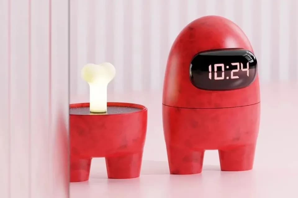 闹钟灯，产品设计展示