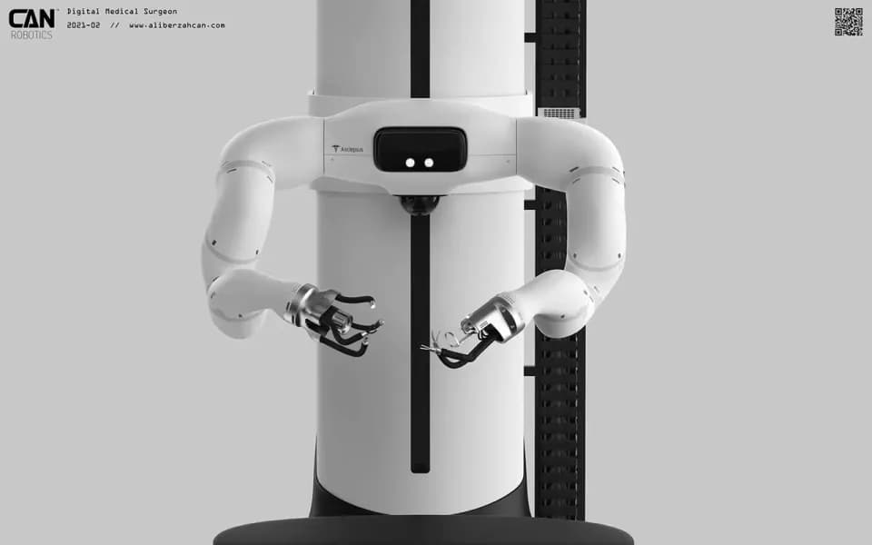 机械手，产品设计展示
